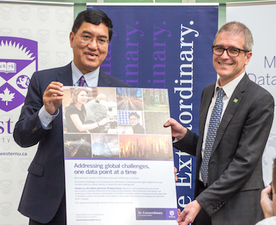 Nelissen and Chakma Photo at TD Sponsorship Announcement Event